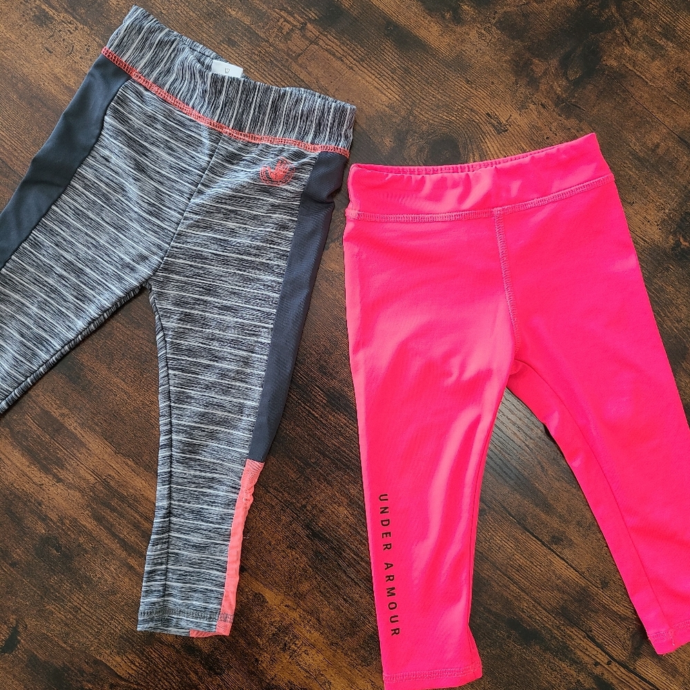 1 Under Armour pants + 1 unknown brand